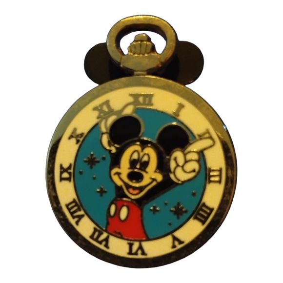 Disney mickey mouse mystery pin 1 of 8 stop watch trading pin - Picture 1 of 2